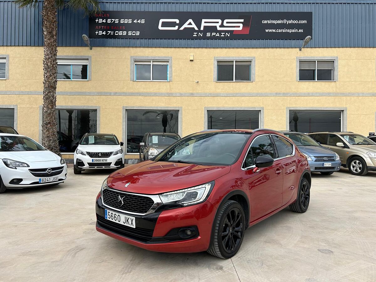 CITROEN DS4 CROSSBACK 1.6 BLUE HDI AUTO SPANISH LHD IN SPAIN 99000 MILES 2015